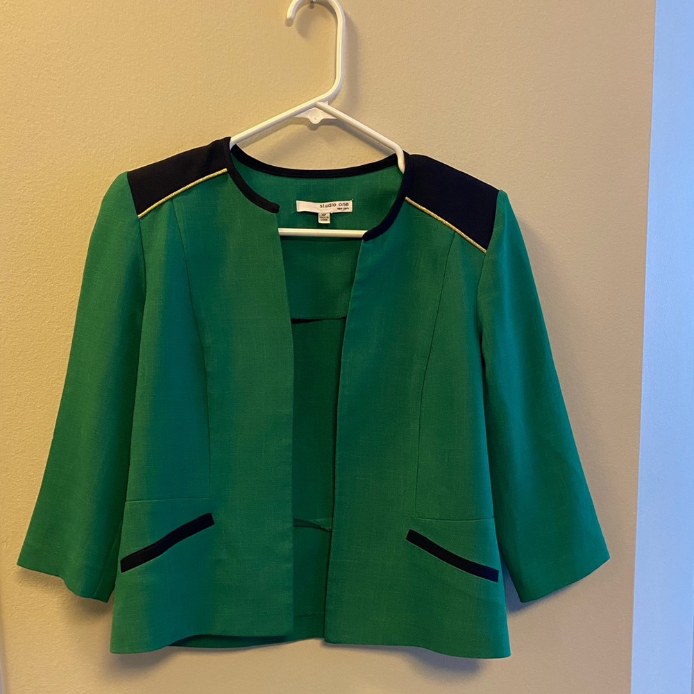 Green and Navy Blazer - US 4P
